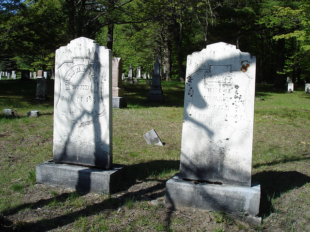 Cimetière de Gouverneur cemetery  / NY. USA / États-unis.   16 mai 2010