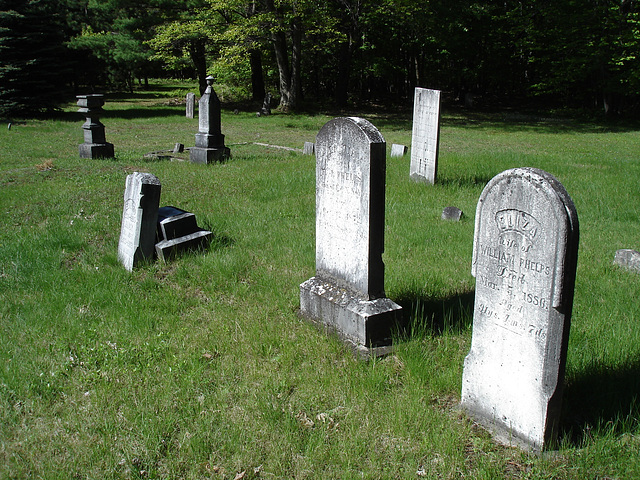 Cimetière de Gouverneur cemetery  / NY. USA / États-unis.   16 mai 2010