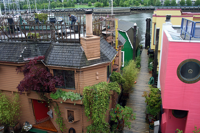 Floating Houses, Granville Island, Vancouver