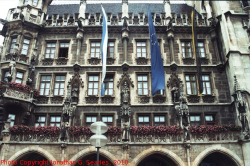 Neues Rathaus (New City Hall), Picture 8, Munchen (Munich), Bayern, Germany, 2010