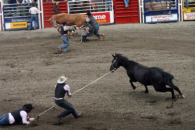 Chaotic Roping