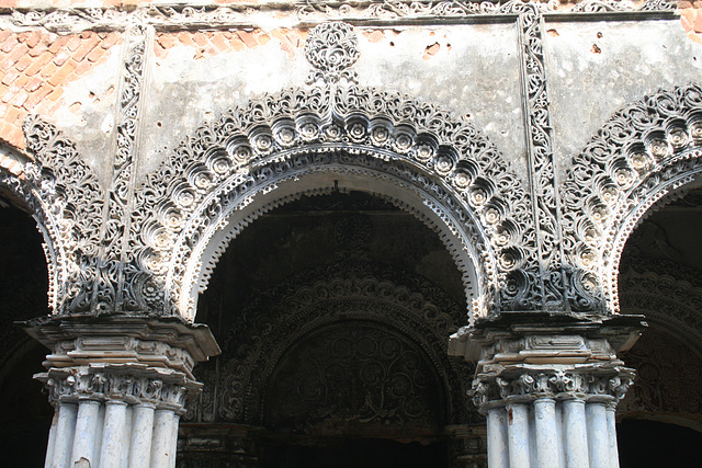 Arch Details in a Ruined Rajbari