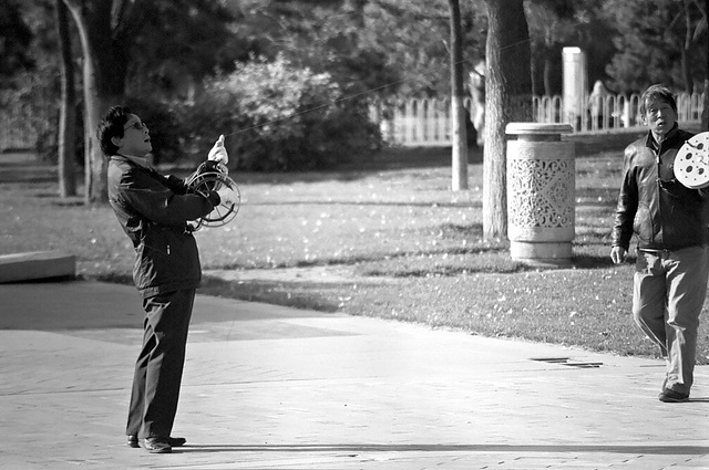 Men and kites II.