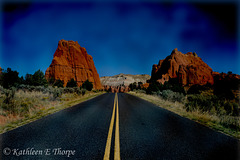 Kodachrome Basin State Park - Road to Bryce Canyon - Shadowbox Paint Set