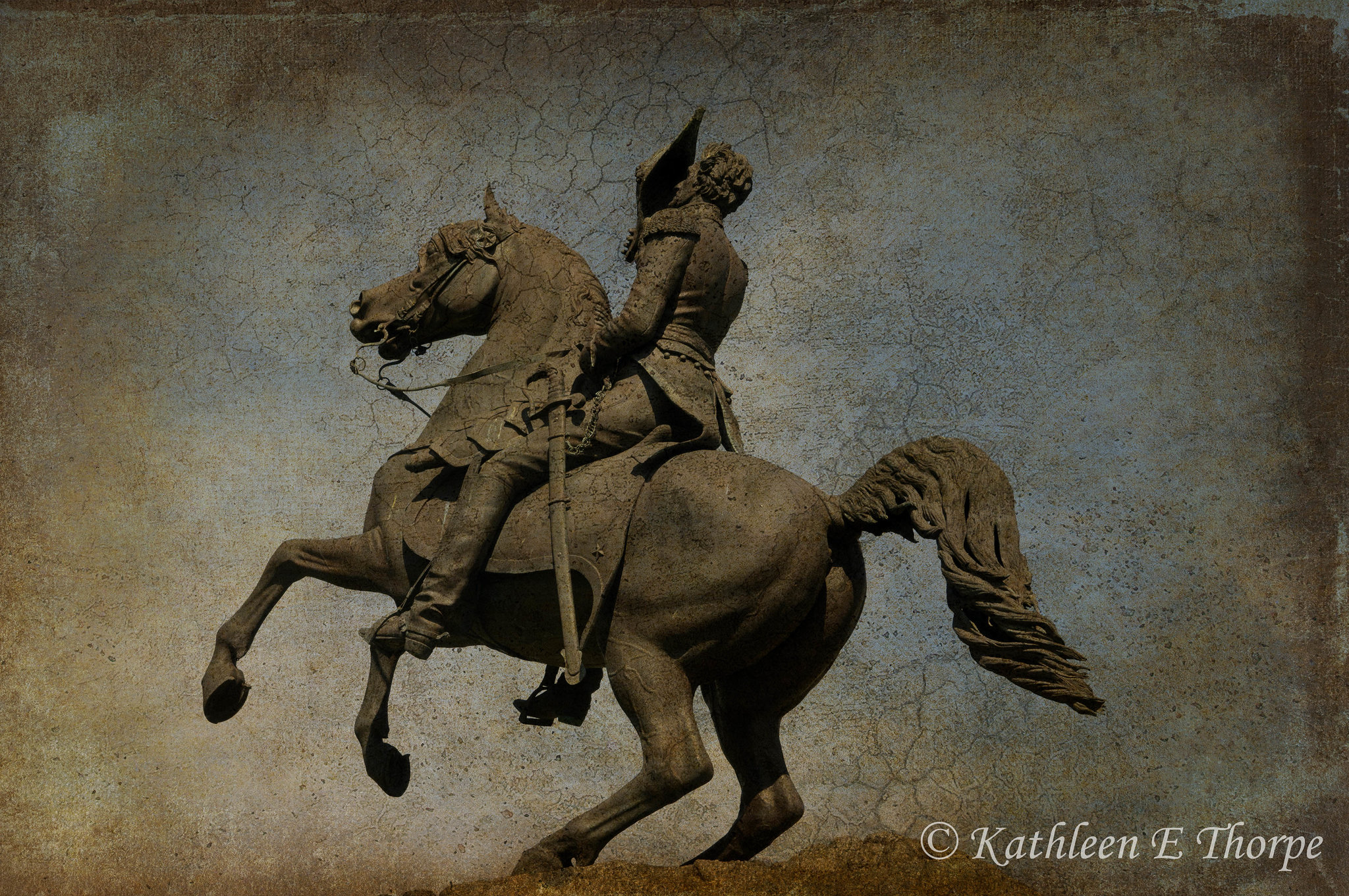 Andrew Jackson Astride Duke Battle of New Orleans, Jackson Square