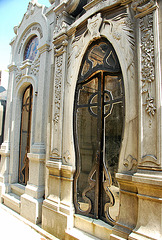 Art Nouveau tomb door