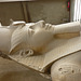 Buste de la statue de Ramses II à Memphis