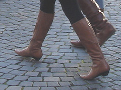 Duo Scholl en bottes sexy / Scholl Swedish duo in sexy boots - Ängelholm  / Suède - Sweden.  23-10-2008