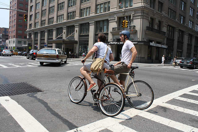 04.Bicyclists.7thAvenue.NYC.27June2010