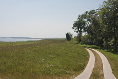 agricultural  road on Barther Bodden