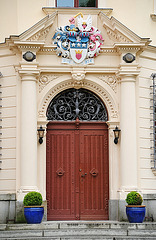 Eingang vom Schlosshotel Ralswiek