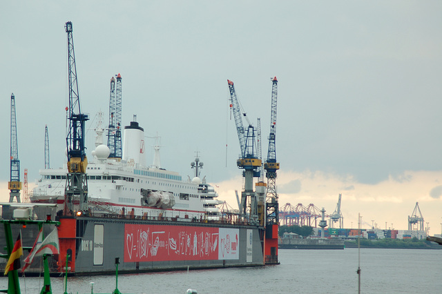 Hamburger Hafen am 21.06.10