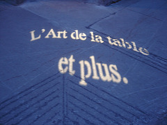 L'art de la table et plus !     24 avril 2010