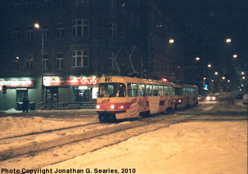 DPP #7172 at I.P. Pavlova at Night, Prague, CZ, 2010