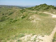 Les collines autour de Ribouisse...