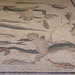 Detail of a Marine Mosaic with Two Side Panels in the Boston Museum of Fine Arts, October 2009