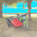 Photofiltration de moto cubaine avec side-car