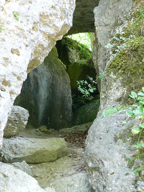 An der Teufelshöhle bei Pottenstein