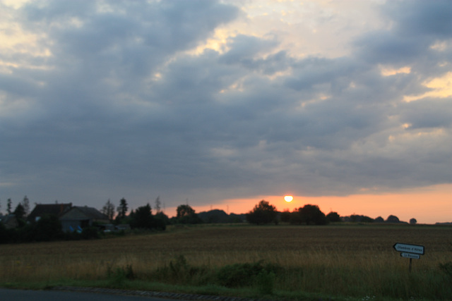 levé du soleil mercredi 14 juillet