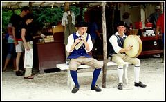 Musicians outfit  of the yore
