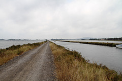 Canal du Midi dans l'étang de Thau