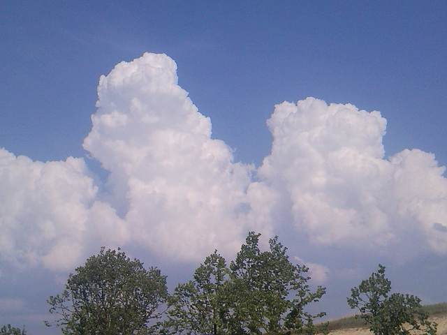 Nubes de verano.