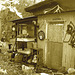 A- La maison dardée / The sting house - Christiania /  Copenhague - Copenhagen.  26 octobre 2008- Sepia