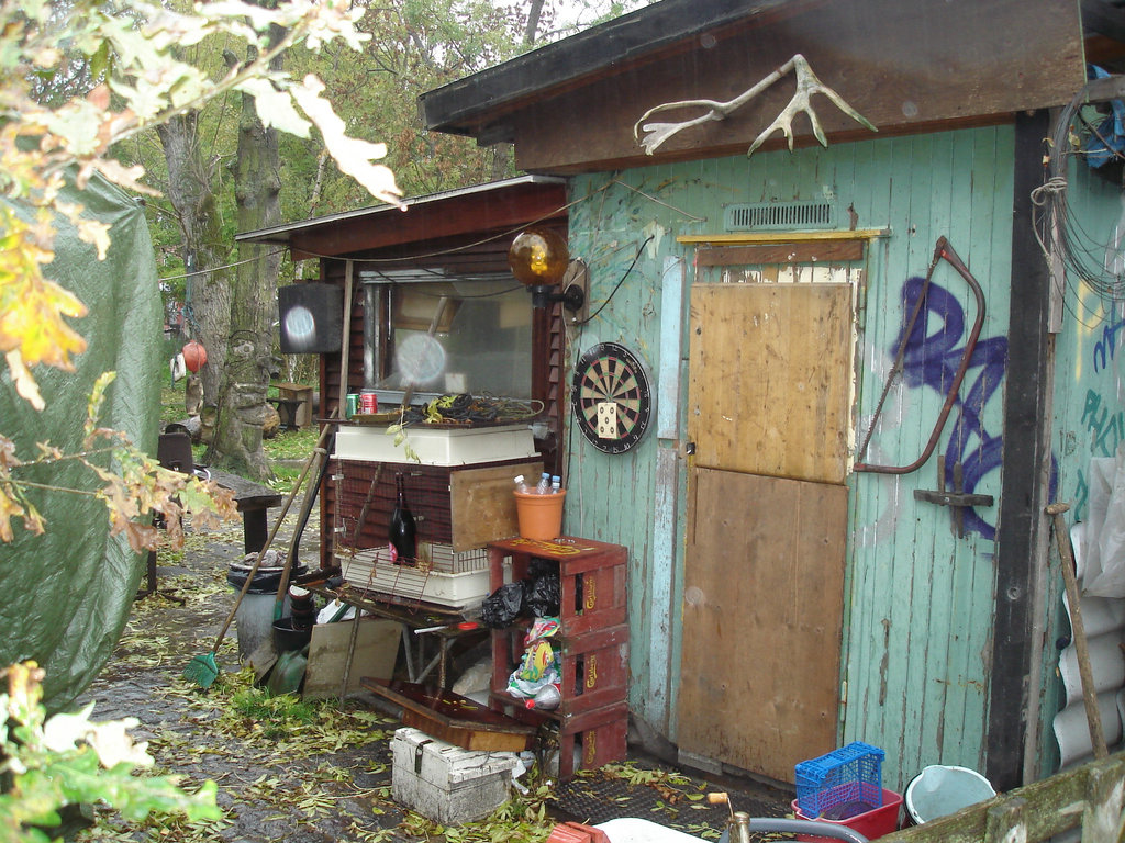 La maison dardée / The sting house - Christiania /  Copenhague - Copenhagen.  26 octobre 2008