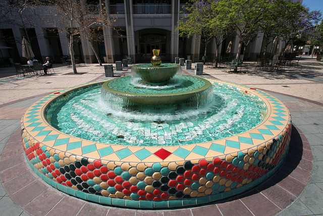 Metropolitan Water District Fountain (7029)