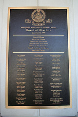 Metropolitan Water District Plaque (7030)