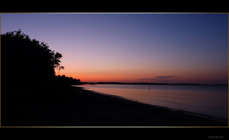 Abendstimmung am Ostseestrand