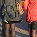 Grande blonde suédoise en bottes de cowgirl sexy et bonnet blanc -   Tall blond woolly hatter in cowgirl boots and sexy legs - Ängelholm / Suède - Sweden.  23 octobre 2008