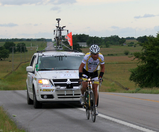 Jure Robič - RAAM Racer - east of El Dorado Springs Missouri (7228)