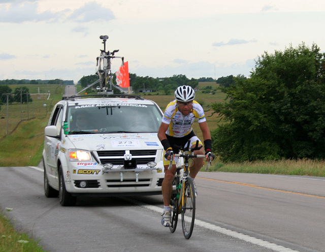 Jure Robič - RAAM Racer - east of El Dorado Springs Missouri (7229)