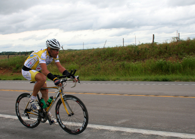 Jure Robič - RAAM Racer - east of El Dorado Springs Missouri (7236)