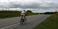 Jure Robič - RAAM Racer - east of El Dorado Springs Missouri (7241)