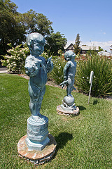 Duck Baby & Frog Baby at Forest Lawn Glendale (7068)
