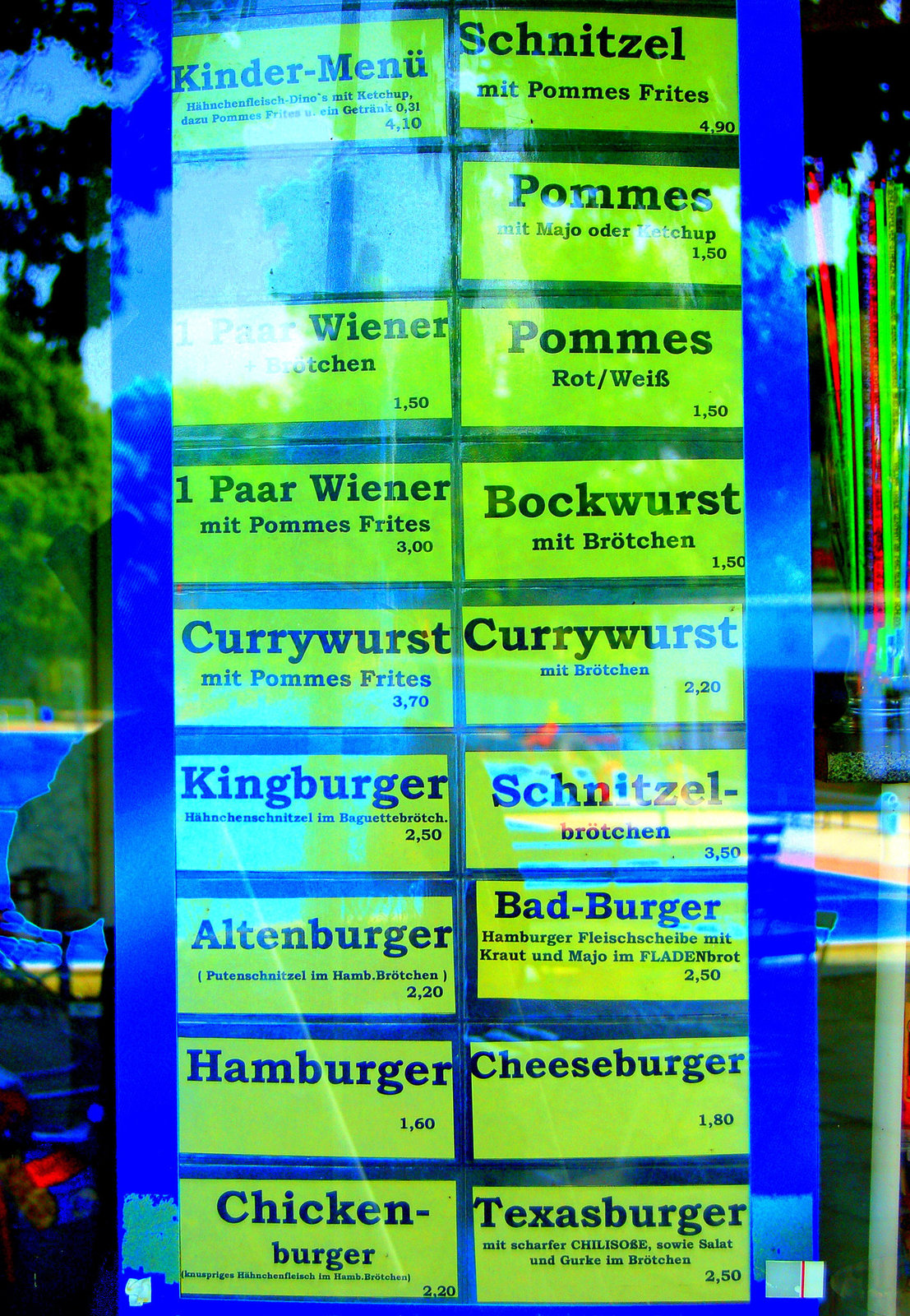 Bad burger and other crimes. (You eat it, but don't speak about.)