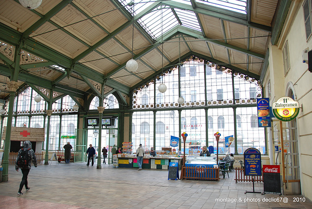 La gare "Masarykovo nadrazi"