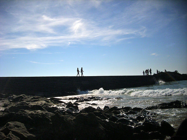 Le long des plages vagabondes