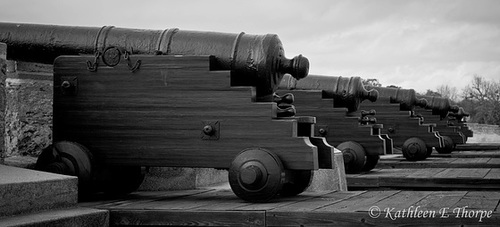 ipernity: Castillo de San Marcos Cannons Circa Mid-1700s - by Kathleen ...