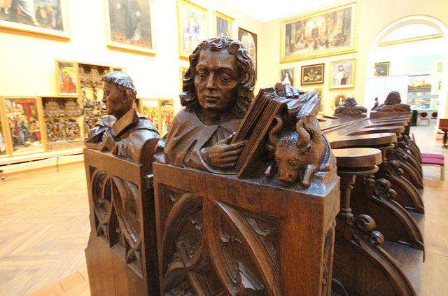 German Choir Stalls, Bowes Museum, Barnard Castle, Durham