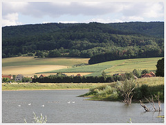 Baggersee im Wesertal