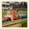 Girls with Amusement Park Cars, 1967