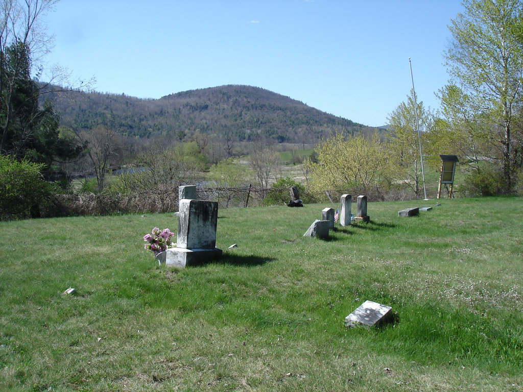 Old Burt cemetery /  Cimetière Old Burt - Près de Essex, NY- USA.  23 avril 2010