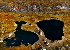 Manasarovar lake and Rakshastal lake