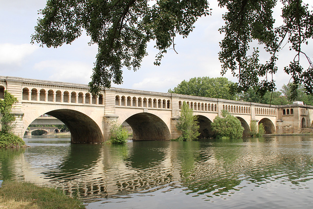 Pont-canal de Beziers sur l'Orb