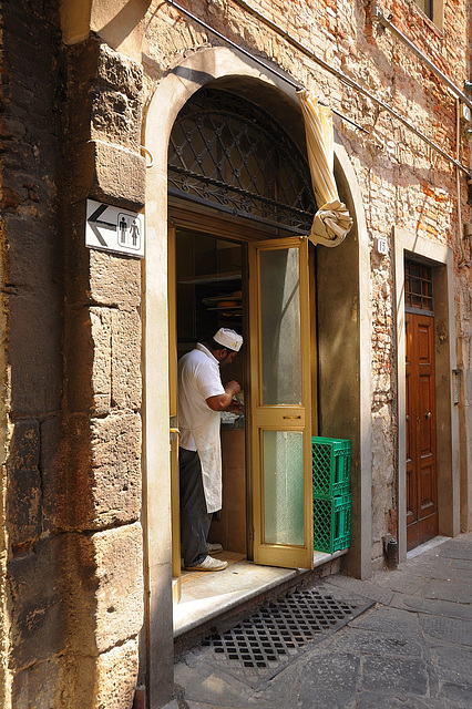 Lucca: Konditorei hinten