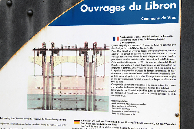 Ouvrages du Libron - Vias