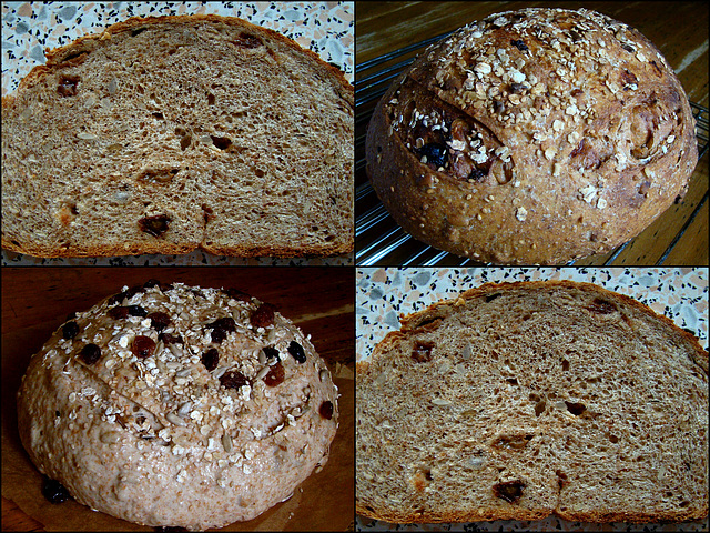 Aycekirdekli Susamli Ekmek (Sunflower and Sesame Seed Bread)